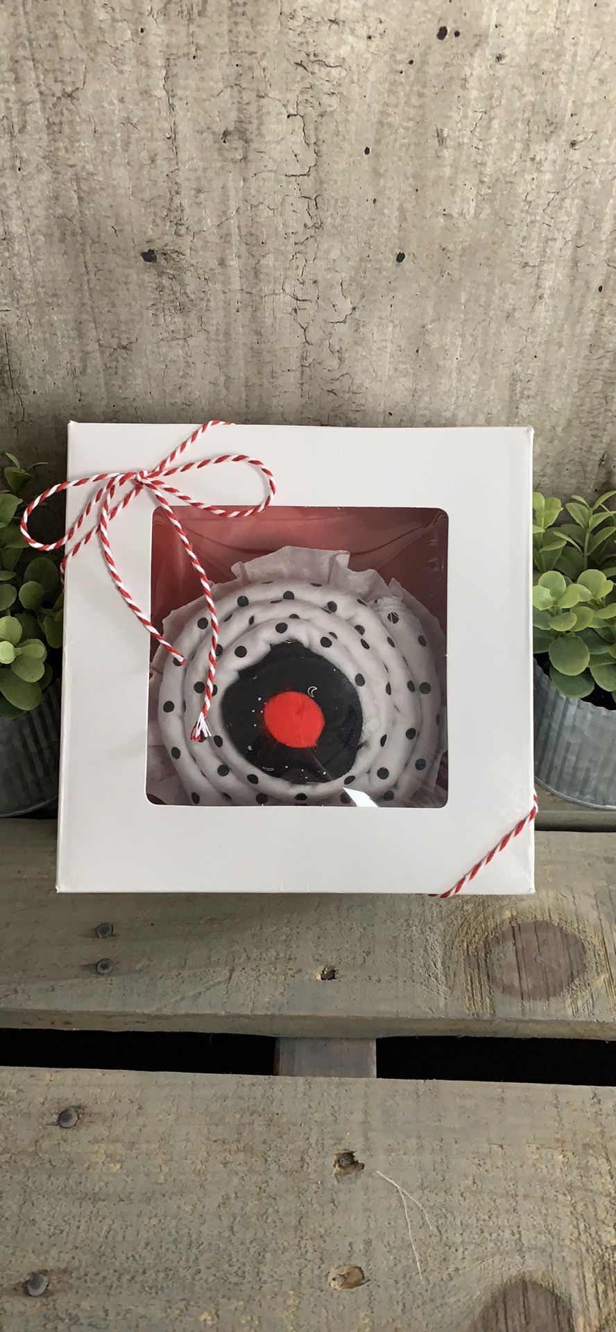 Baby Onesie Cupcake Boxed Gift
