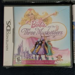 Brand New Nintendo Ds Barbie And The 3 Musketeers 