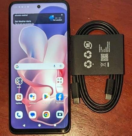 Unlocked Moto Power 5g 2024 128gb Cricket Metro T-Mobile Boost Mint Spectrum Visible mobile cell phone