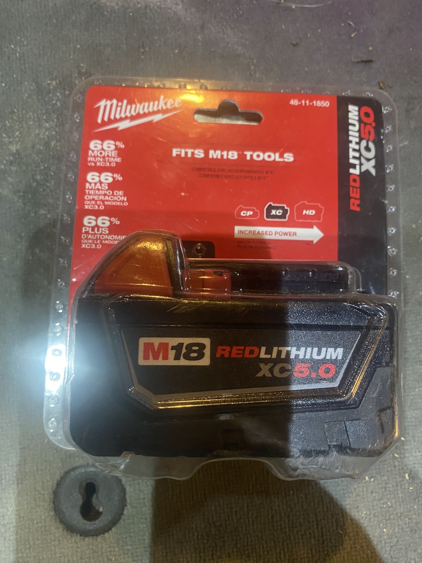 Milwaukee M18 5.0 Battery 