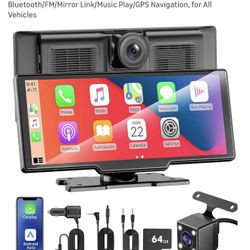 Apple Carplay Screen for Car All Vehicles/ Pantalla Para Todos Los Vehículos 