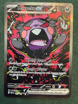 Morpeko ex 117/084 SIR – Pokémon Pitch Black – NM