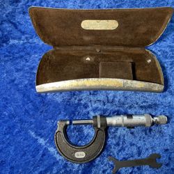 Moore & Wright (M&W) Vintage Outside Micrometer #965 Tool 0-1”Sheffield, England
