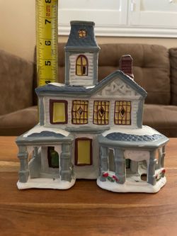 Ceramic Christmas house