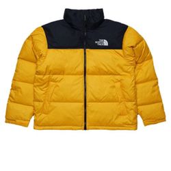 YELLOW NORTH FACE JACKET 