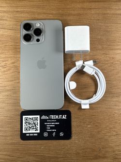 📱 iPhone 15 Pro Max | 256GB | Natural Titanium | Unlocked (Any Carrier)