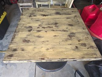 Table and 4 chairs