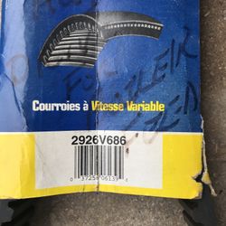 Goodyear Variable Speed Belt