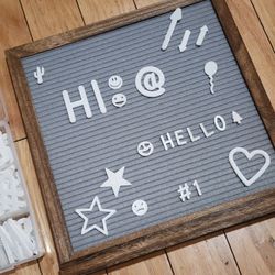Letter Board 2 in 1