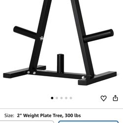 @lysmpic 2-inch (5,08 cm) Weight Plate Tree Rack)