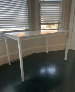 White Dining Table $80