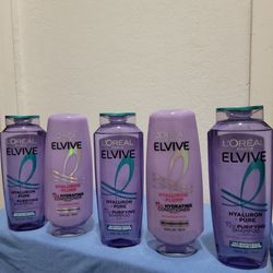 Tres shampoo y dos acondicionadores  po $20