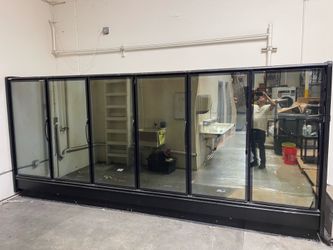 Big long refrigerator