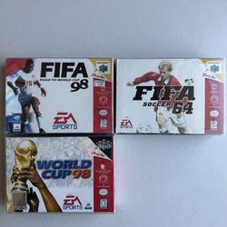 Nintendo 64. Complete in Box! Prices in Description