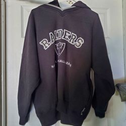 Raiders Hoodie Sweater Sz M