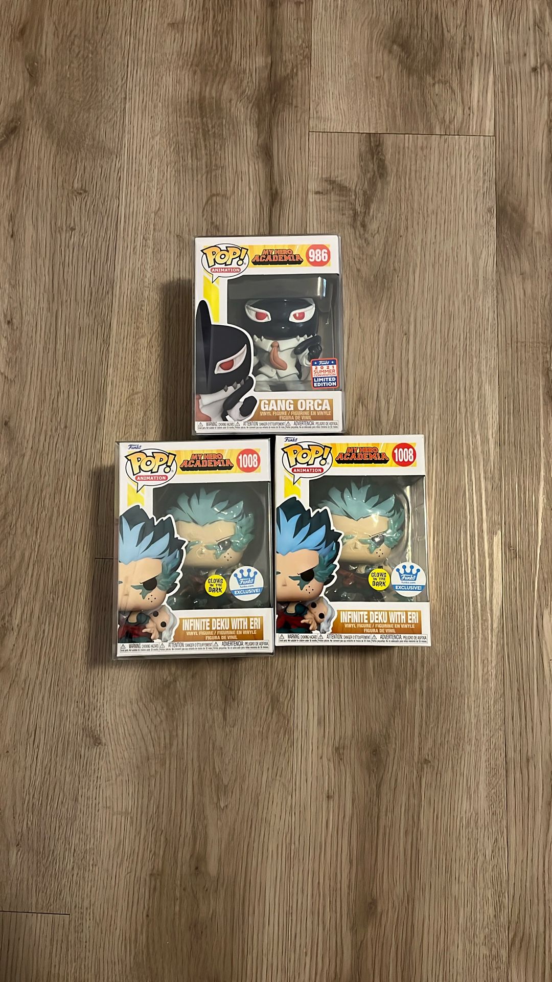 My Here Academia Funko Pop Bundle