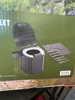 New camping portable toilet