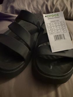 Crocs women sandals size 8