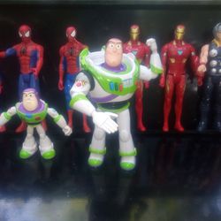There Is A Total If 9 action-figures