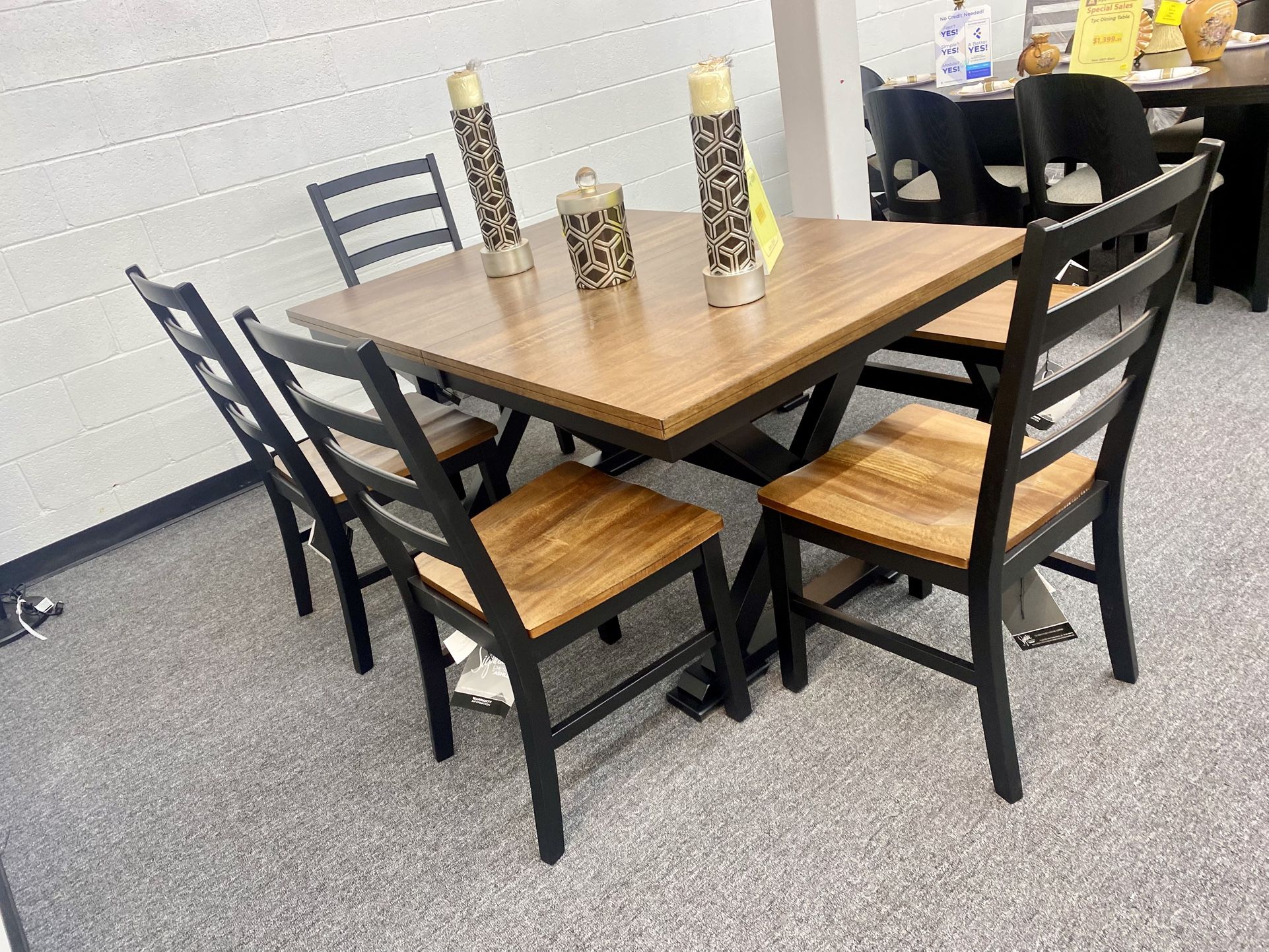 6pc Dinning Table Set $999