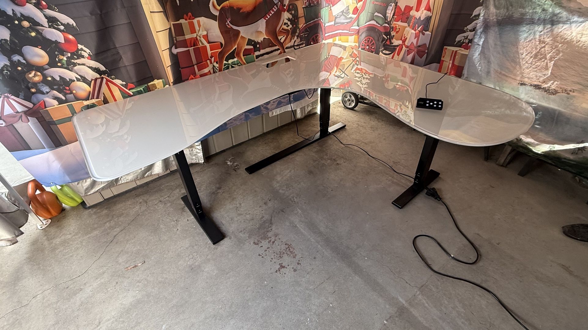 New Desks Glass Tops Large & Small