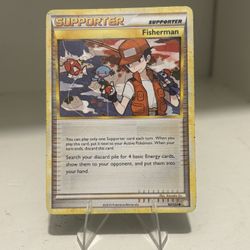2010 Fisherman - Supporter Pokemon Card