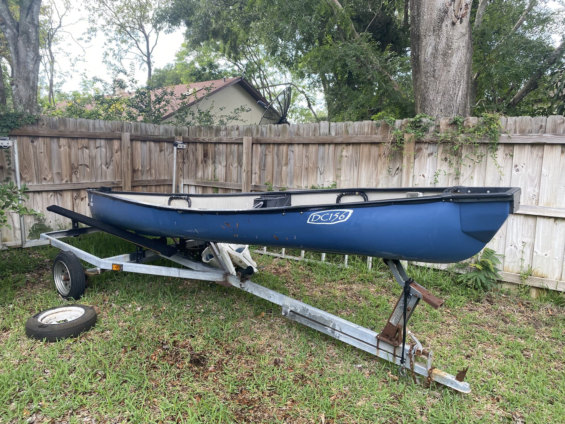 17’ Flatback Canoe Package