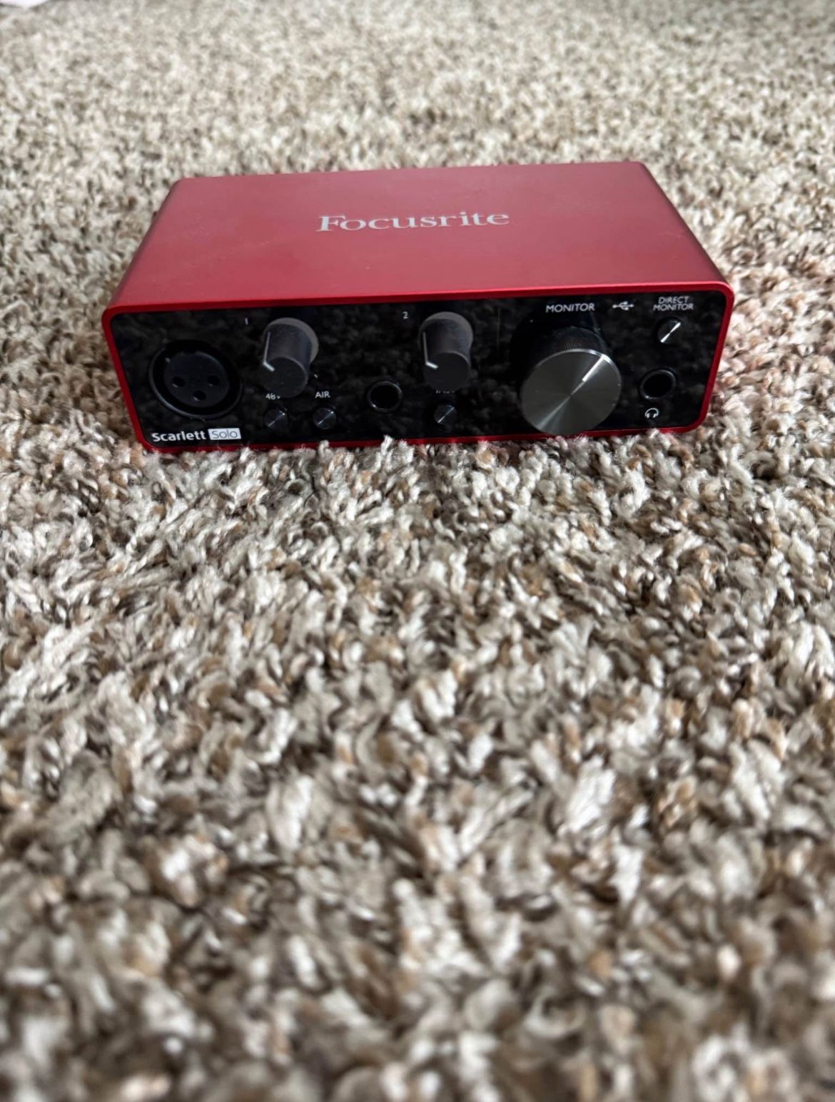 Focusrite Scarlet Solo