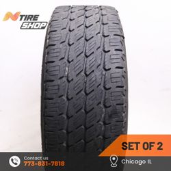 Selling a Set of 2 Used 9/32  LT  285/70R17  126/123R  Nitto  Dura Grappler H/T