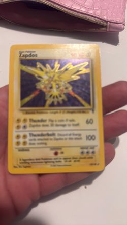 Zapdos Holo Legendary Pokémon Trading Card