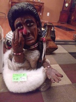 Wood indian