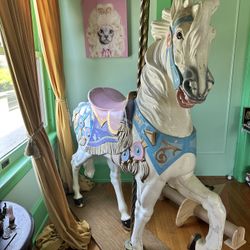 Large Carousel Horse Replica 