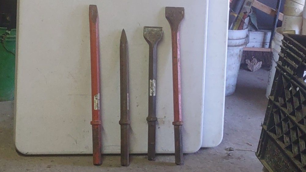 4 Chisels For Power Hammer