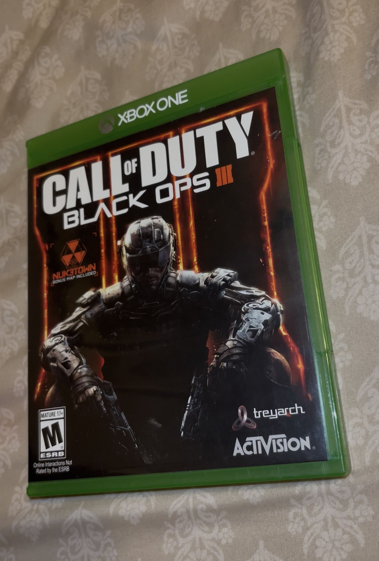 Call Of Duty: Blacks Ops 3 W/ Manual (Xbox One)