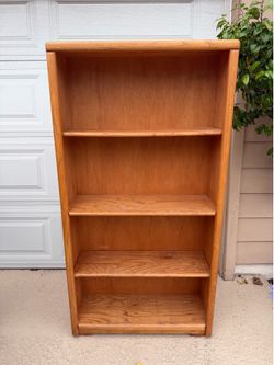 Oak bookshelf