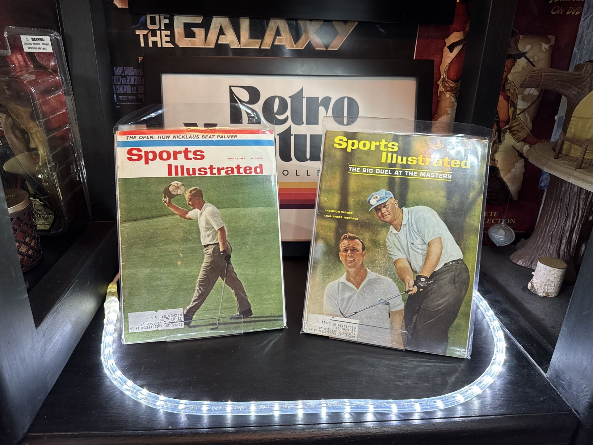 Sports illustrated June 1962 Jack Nicklaus First Pro Cover And Major Bundle VG