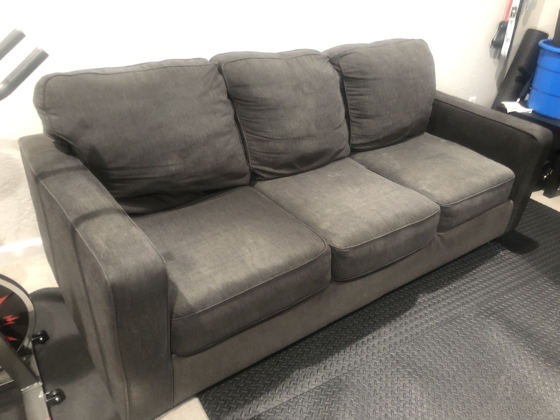Living Spaces Couch And Love Seat