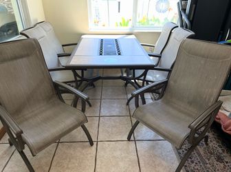 7 Piece patio set