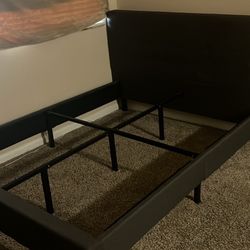 Full Bed Frame And Mattress For Sale!