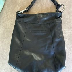 Makowsky Black Leather Purse