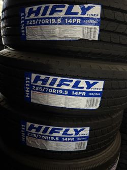 225/70r19.5 HIFlY Tire Box Truck Bobtail