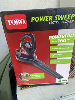 Toro Electric Blower
