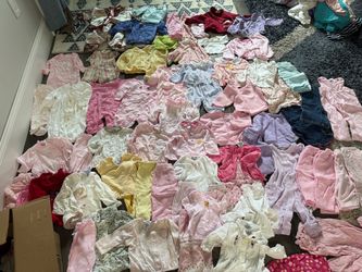 Infant girls clothing lot size 3 month to 12 months