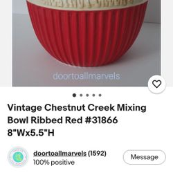 Chestnut Creek Mixing Bowl