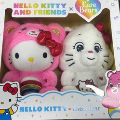Hello kitty And Friends Care Bear