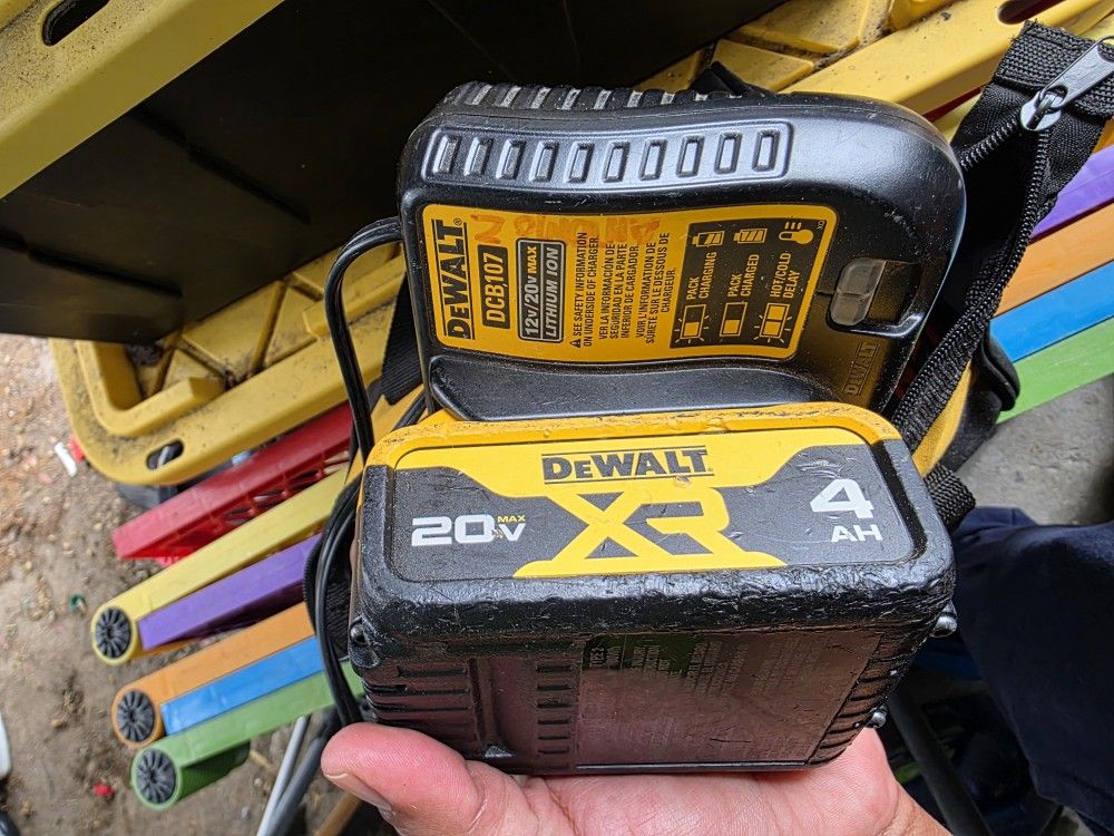 DeWalt Battery And Charger