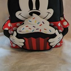 Loungefly Mouse Cupcake oh my mini backpack 