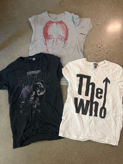 Rock’n’Roll Vintage Graphic T-Shirt Bundle