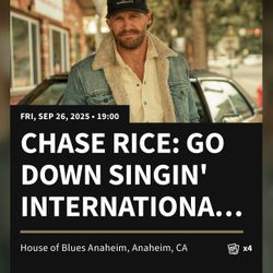 Chase Rice Concert 