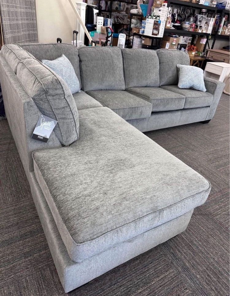 Brand New 2-Piece Sectional, Sofa With Chaise